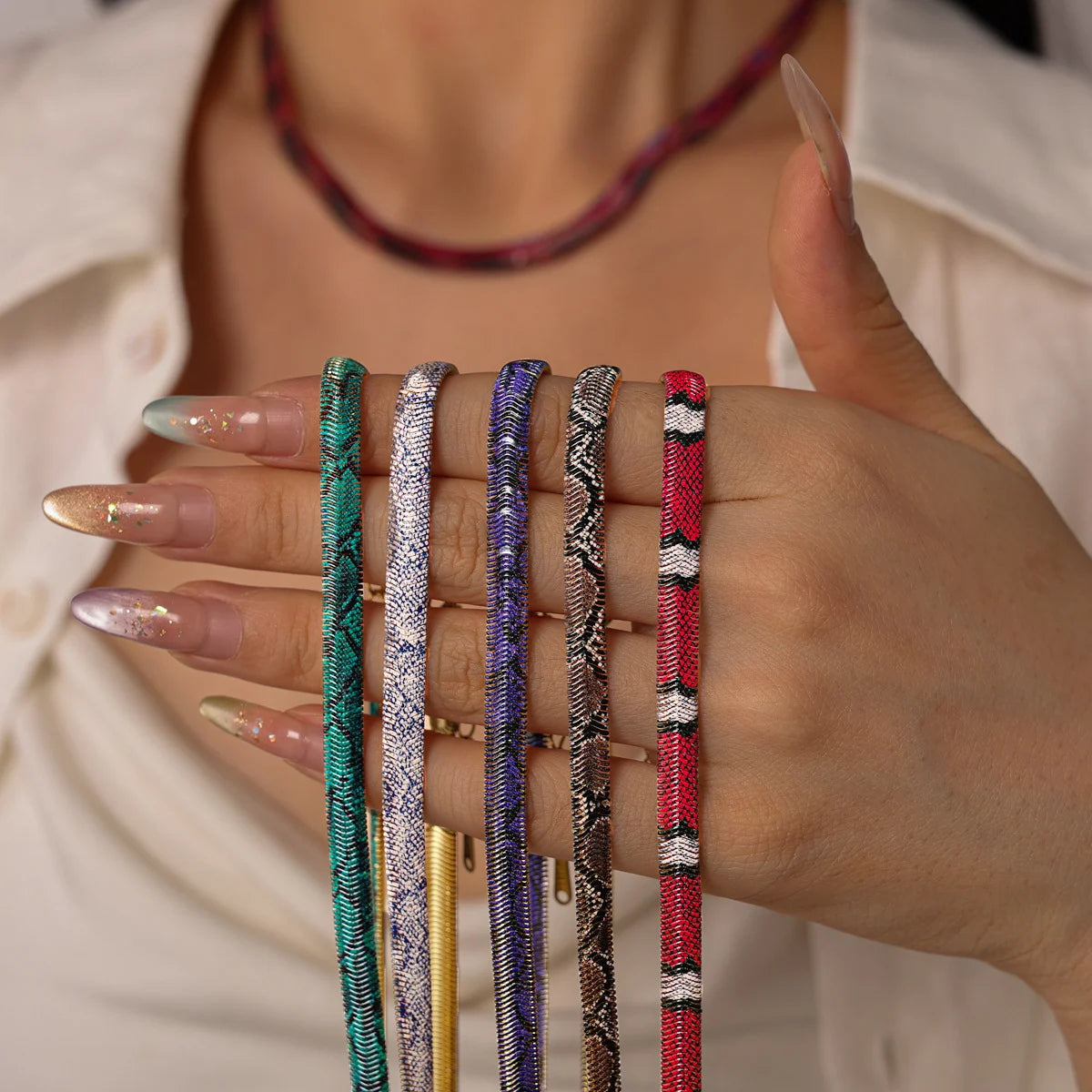 Serpent Statement Necklace – A Symbol of Mystery & Power