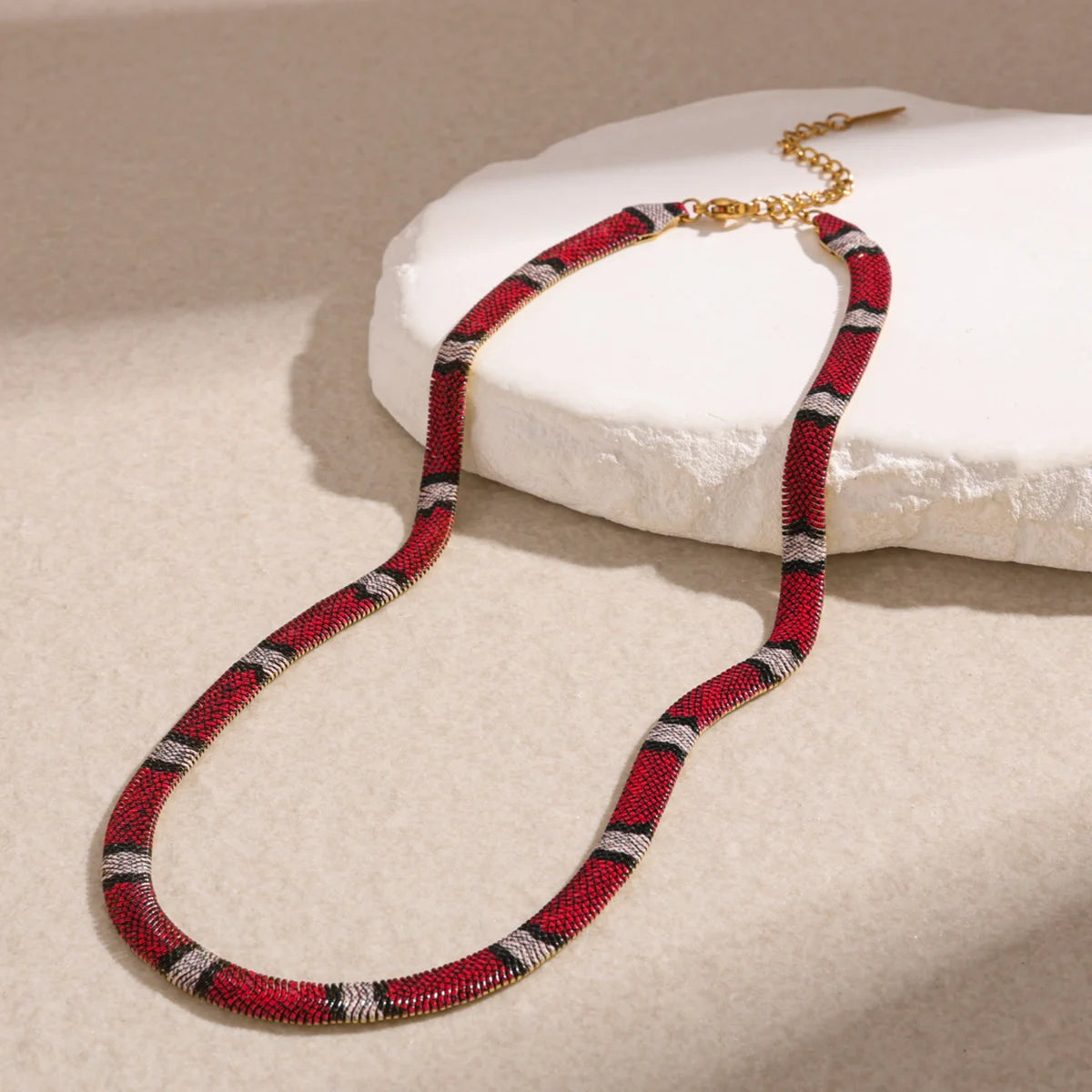 Serpent Statement Necklace – A Symbol of Mystery & Power