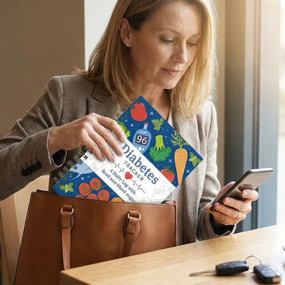Diabetes Tracker Book With Food List