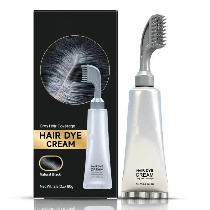🔥hot Sell Today | Instant Gray Coverage Hair Dye Comb For Men & Women