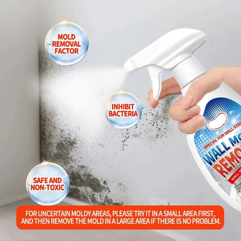 Mold Remover Spray – 3-in-1 Clean, Kill & Prevent, Deep Penetrating Oxygen-activated Formula, Non-toxic & Pet-safe