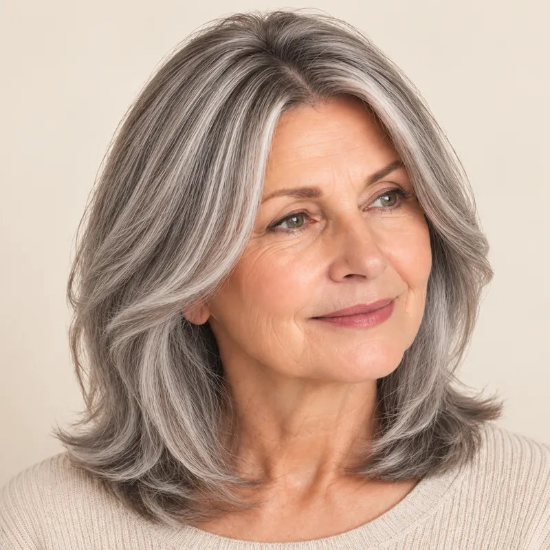 Natural-looking Hair Topper For Women