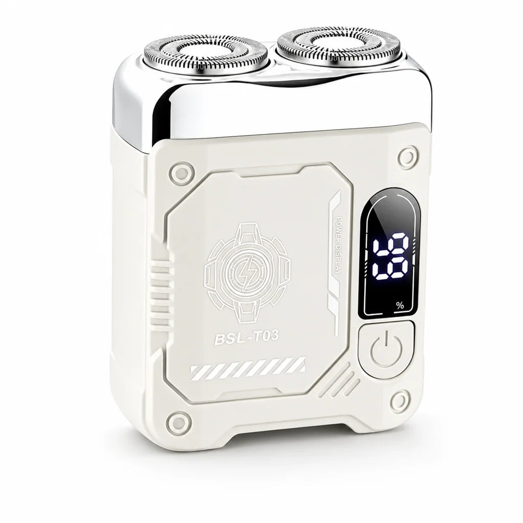 Mini Portable Electric Dual Head Shaver for Men