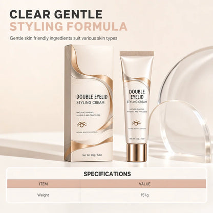 Ditch Eyelid Tape Instantly! Invisible Double Eyelid Styling Gel