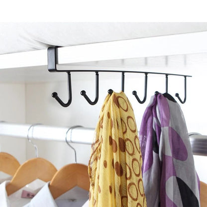 🔥🔥hangers With 6 Hooks | For Shelf