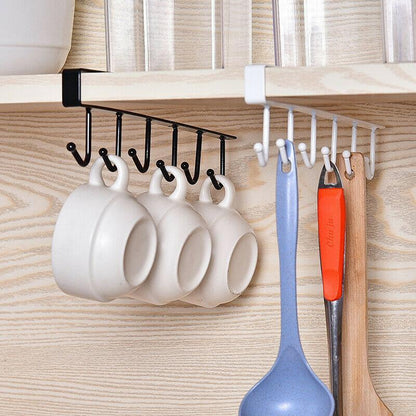 🔥🔥hangers With 6 Hooks | For Shelf