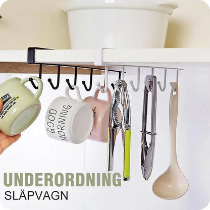 🔥🔥hangers With 6 Hooks | For Shelf