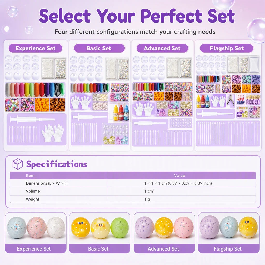 🎨 🧸 DIY Clay Squeeze Ball Kit — Handmade Stress Relief Fun for Kids ✨