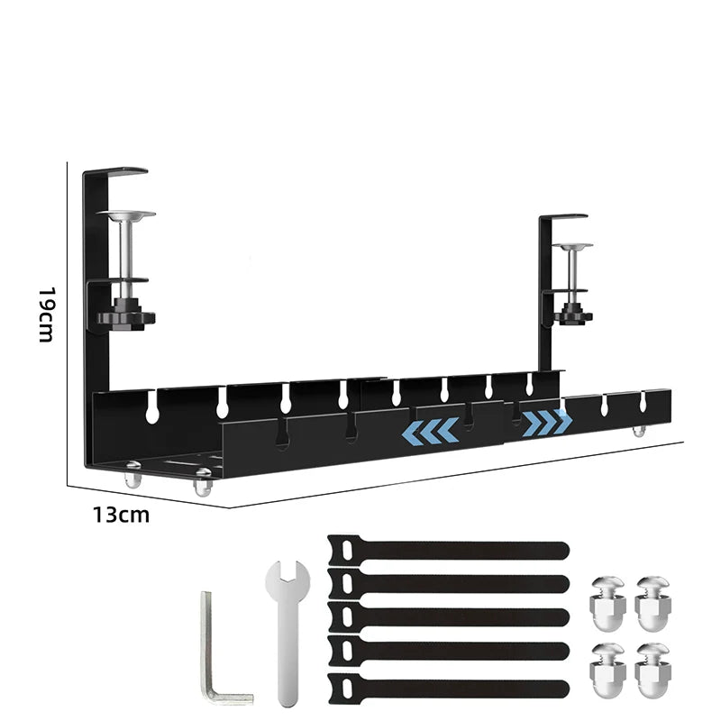 📢📢40%  Off !! ⏰under Desk Cable Organizer