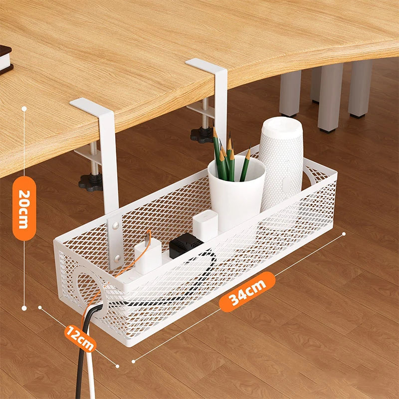 📢📢40%  Off !! ⏰under Desk Cable Organizer