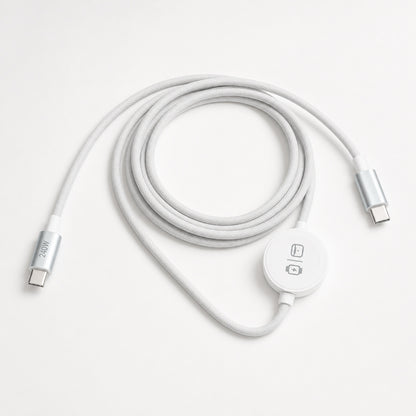 New 240W Fast Charging Cable for Apple Watch iWatch, Wireless Magnetic Charging Circular Data Cable