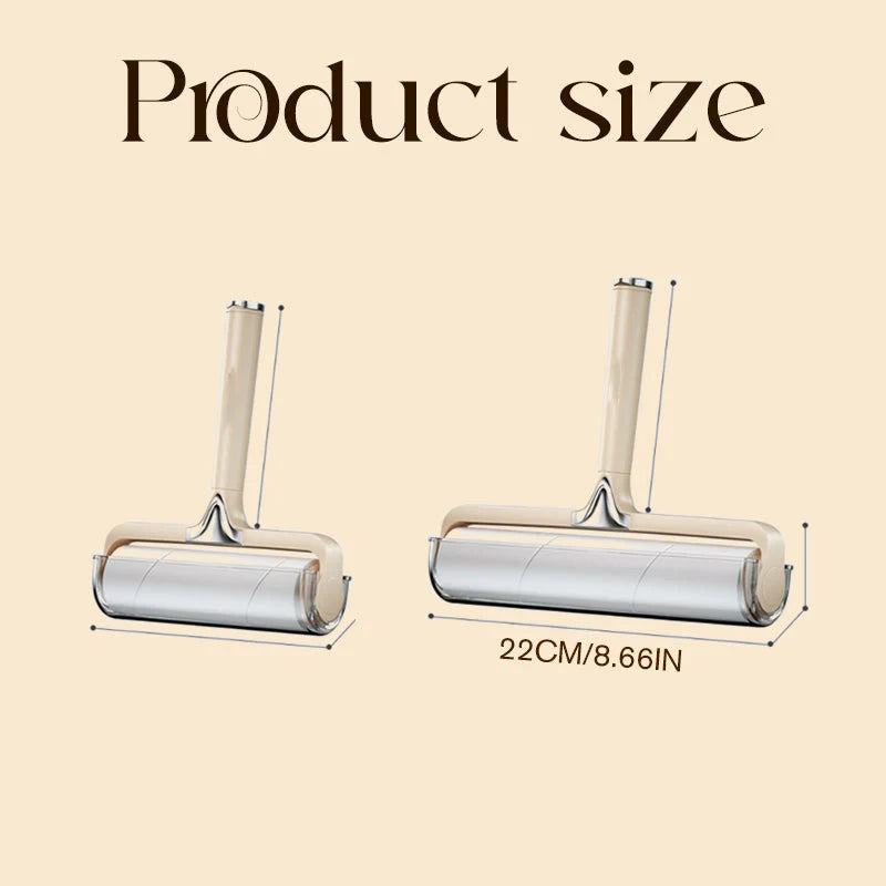 Handheld Lint Roller With Protective Cover