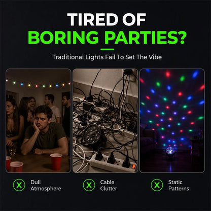 Rechargeable Party Laser Light with Remote Control