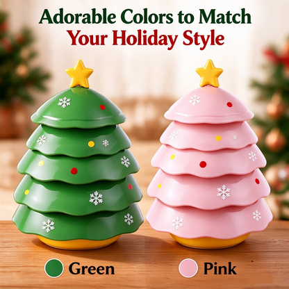 Christmas Tree Mahjong Dice Dish – Festive, Multi-Use Tabletop Organizer