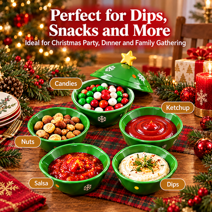 Christmas Tree Mahjong Dice Dish – Festive, Multi-Use Tabletop Organizer