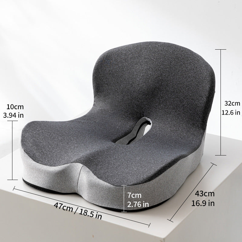 🪑 Limited-Time Sale Non-Slip Memory Foam Seat Cushion – Deep Comfort with Removable Washable Cover
