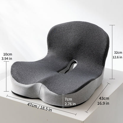 🪑 Limited-Time Sale Non-Slip Memory Foam Seat Cushion – Deep Comfort with Removable Washable Cover