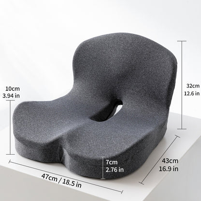 🪑 Limited-Time Sale Non-Slip Memory Foam Seat Cushion – Deep Comfort with Removable Washable Cover