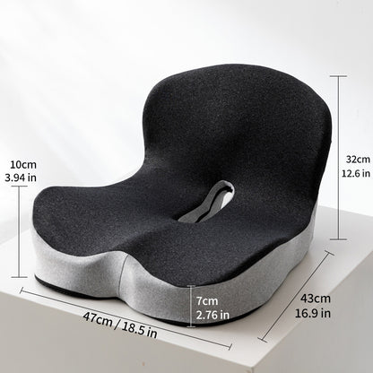 🪑 Limited-Time Sale Non-Slip Memory Foam Seat Cushion – Deep Comfort with Removable Washable Cover