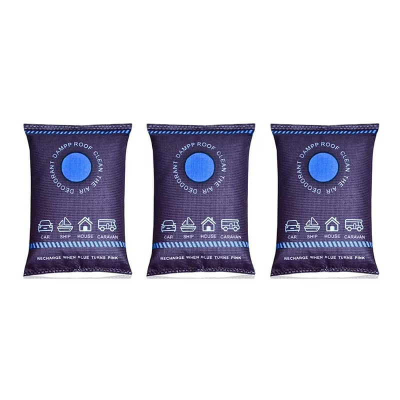 🎁Dehumidification Bag Desiccant|Reusable Moisture Absorber with Color-Changing Indicator