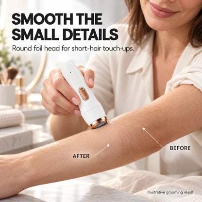 Multifunctional 3-in-1 Rechargeable Electric Trimmer, Suitable For Both Men And Women