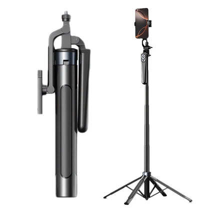 📱 50% Off! 50k+ Sold! 4-legged Selfie Stick – One-button Pop-up, Extends To 180cm, Stable On Any Surface! ✨🎥