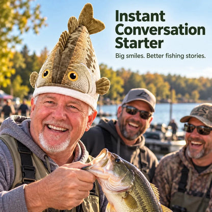 🔥😂The Fishing Hat That Brings the Whole Crew Into the Picture🎣