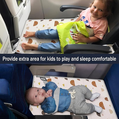 ✈️ Kids’ Airplane Seat Extender – Foldable Travel Leg Rest, No Inflation Needed 🚀