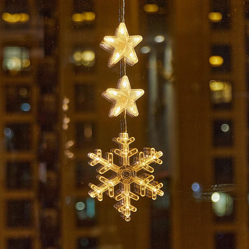 🎄✨ DIY Christmas Suction Window Lights – No drill, battery & reusable ✨