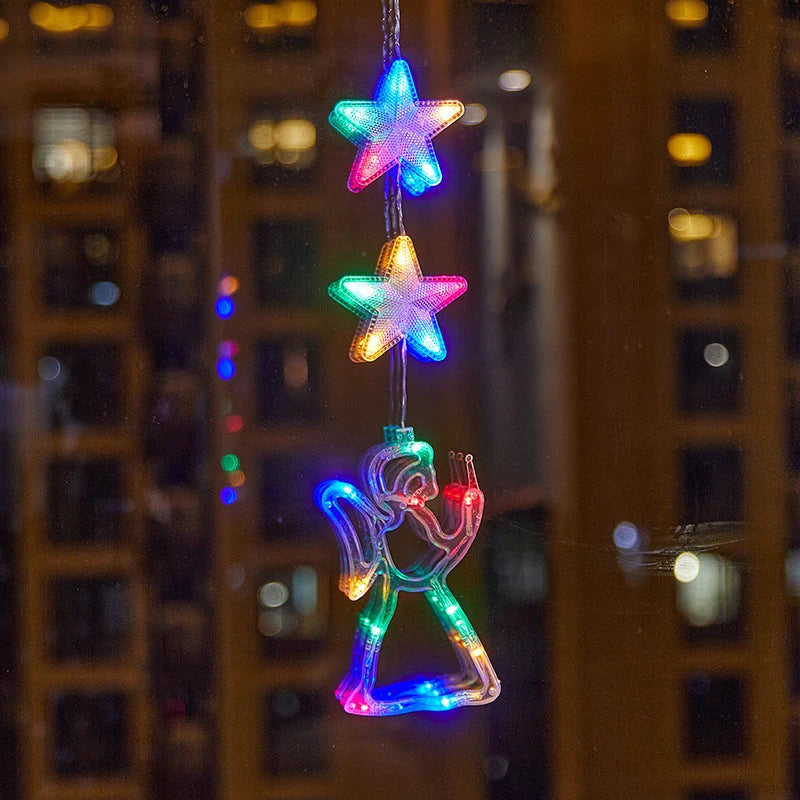 🎄✨ DIY Christmas Suction Window Lights – No drill, battery & reusable ✨