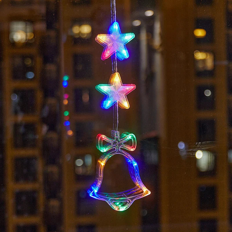 🎄✨ DIY Christmas Suction Window Lights – No drill, battery & reusable ✨