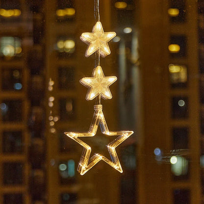 🎄✨ DIY Christmas Suction Window Lights – No drill, battery & reusable ✨