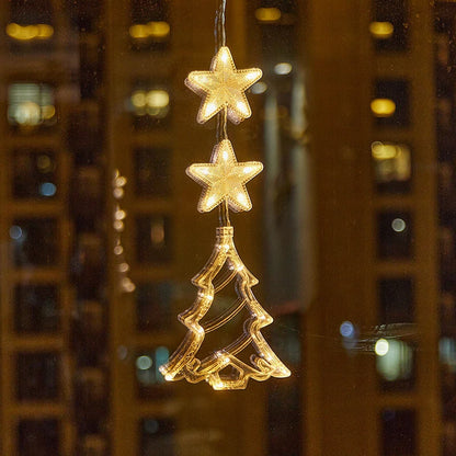 🎄✨ DIY Christmas Suction Window Lights – No drill, battery & reusable ✨