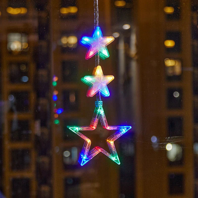 🎄✨ DIY Christmas Suction Window Lights – No drill, battery & reusable ✨
