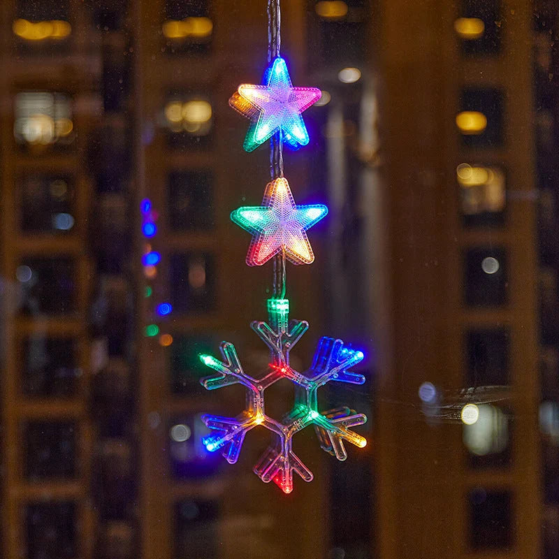 🎄✨ DIY Christmas Suction Window Lights – No drill, battery & reusable ✨