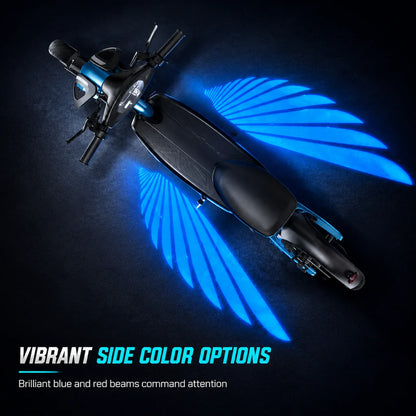 🔥Motorcycle LED Angel Wings Ground Projection Lights