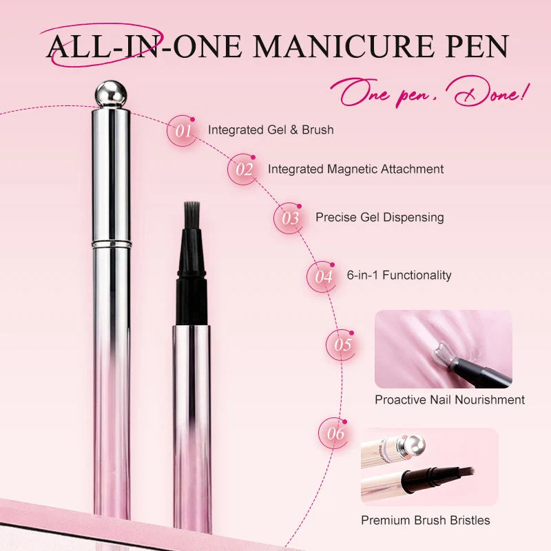 All-in-one Cat Eye Nail Gel Pen（Buy 1 Get 1 free）（2pcs）
