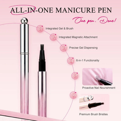 All-in-one Cat Eye Nail Gel Pen（Buy 1 Get 1 free）（2pcs）