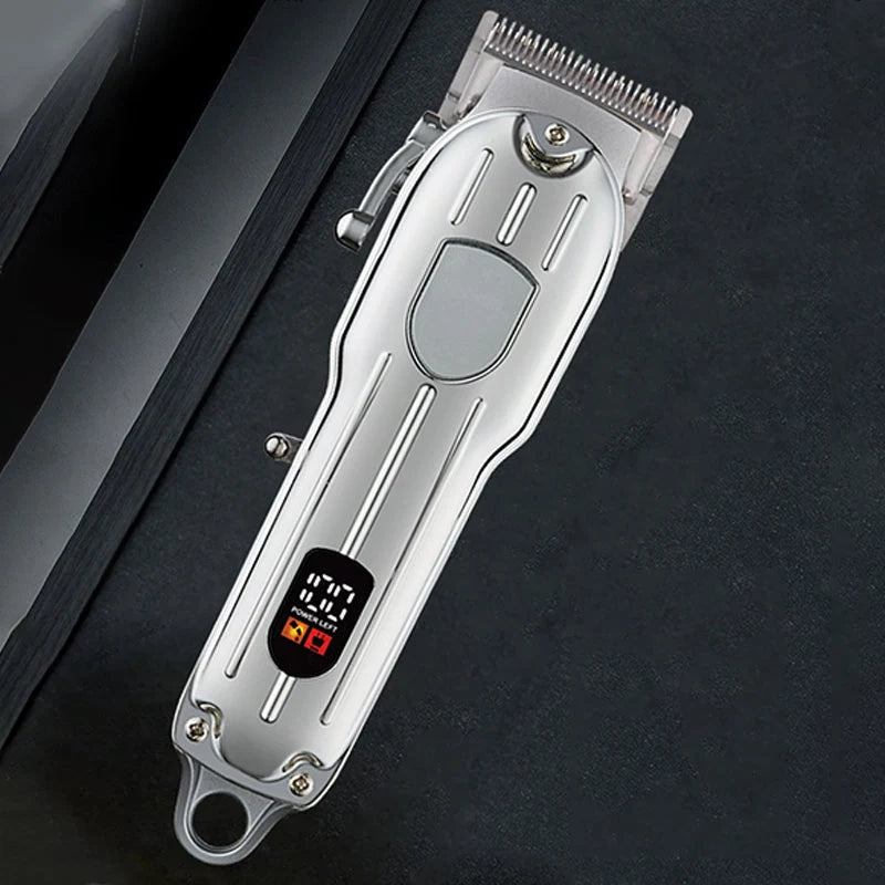 🔋 Rechargeable Hair Clipper – 7200 RPM, 5H Battery & Smart LCD – Powerful, Quiet & Family‑Ready ✂️