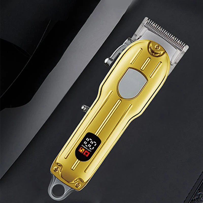 🔋 Rechargeable Hair Clipper – 7200 RPM, 5H Battery & Smart LCD – Powerful, Quiet & Family‑Ready ✂️