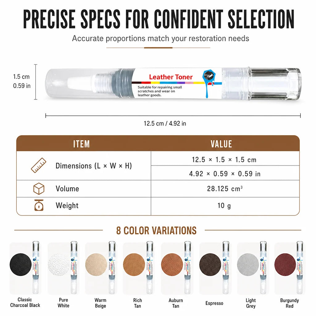 🔥Leather Touch-Up Pen – Color Restoration & Scratch Repair for Shoes, Bags, Sofas & Jackets