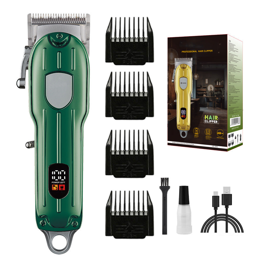 🔋 Rechargeable Hair Clipper – 7200 RPM, 5H Battery & Smart LCD – Powerful, Quiet & Family‑Ready ✂️