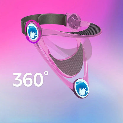 360° Adjustable Neck Brace, Neck Support Collar, Breathable, Lightweight🔥