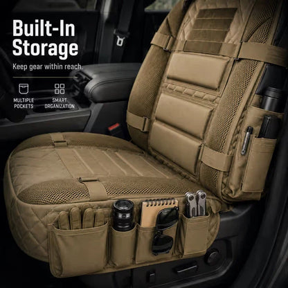 💥 50% Off Limited Time 🚙 Tactical Truck Seat Cover – Durable Design with Storage, Protection & All-Day Comfort ✨