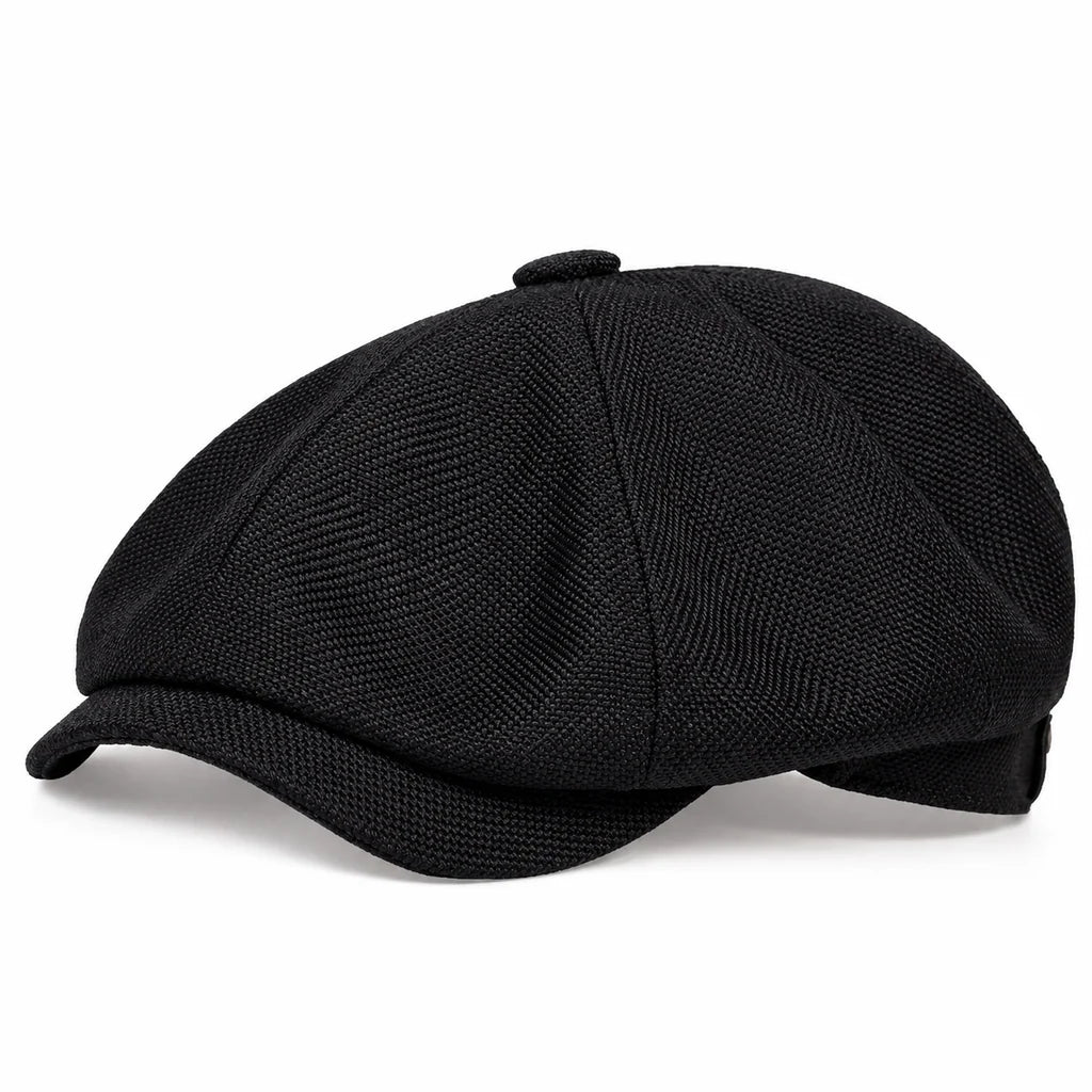 ✨Vintage British Style Newsboy Cap for Men and Women - Classic Casual Flat Cap Octagonal Beret Hat