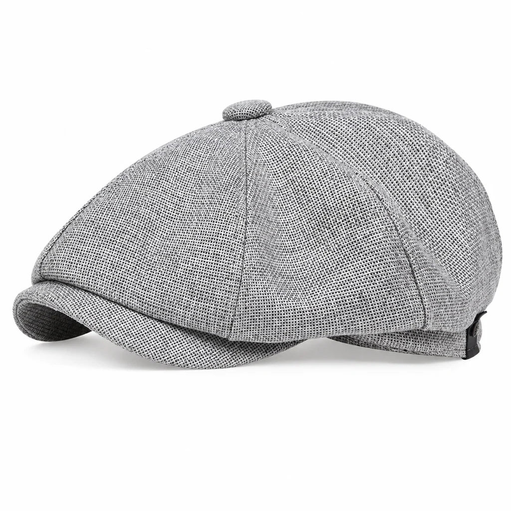 ✨Vintage British Style Newsboy Cap for Men and Women - Classic Casual Flat Cap Octagonal Beret Hat