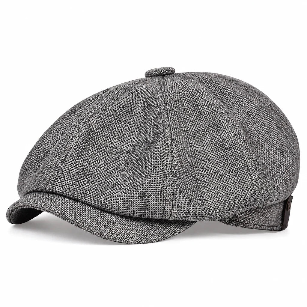 ✨Vintage British Style Newsboy Cap for Men and Women - Classic Casual Flat Cap Octagonal Beret Hat