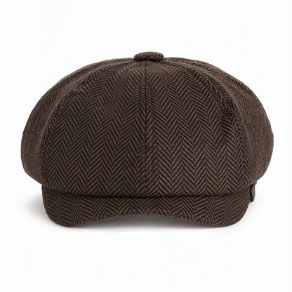 ✨Vintage British Style Newsboy Cap for Men and Women - Classic Casual Flat Cap Octagonal Beret Hat