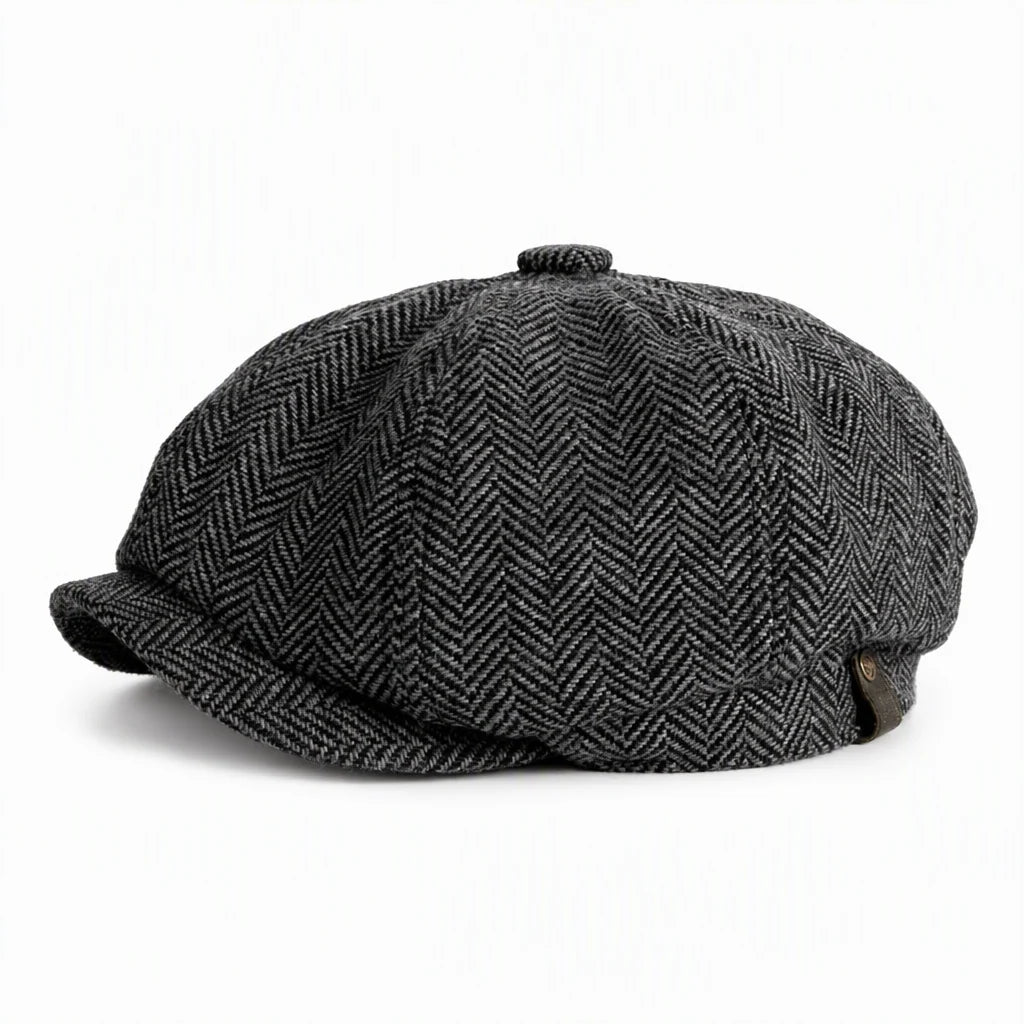 ✨Vintage British Style Newsboy Cap for Men and Women - Classic Casual Flat Cap Octagonal Beret Hat