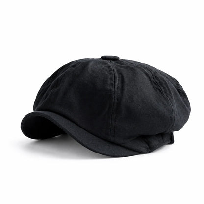 ✨Vintage British Style Newsboy Cap for Men and Women - Classic Casual Flat Cap Octagonal Beret Hat